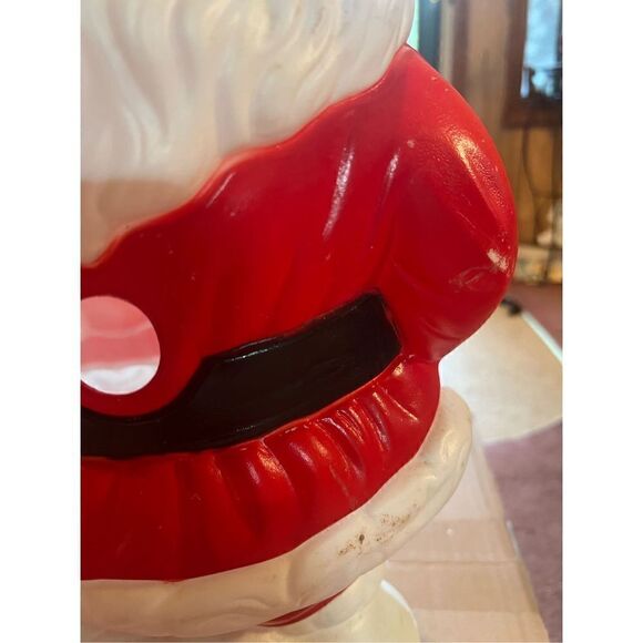 Vintage Grand Venture Santa Claus Blow Mold 18" Christmas Decor Retro Xmas 1999 - Picture 10 of 15